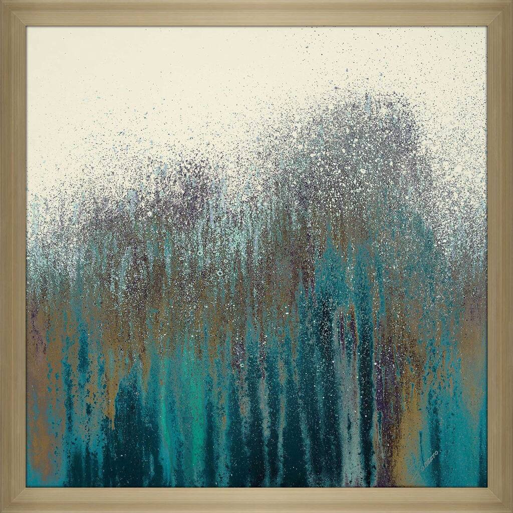 "Teal Woods (Square)" Print on Acrylic