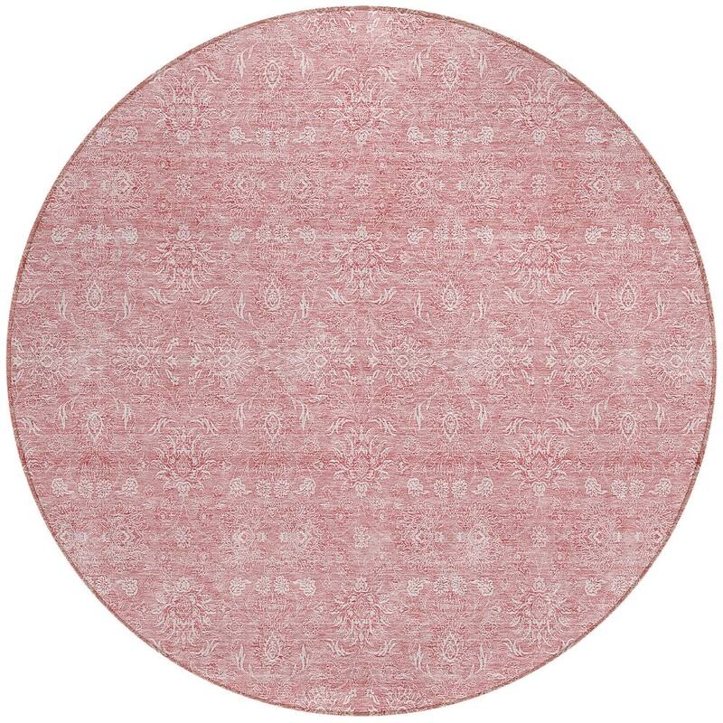 HomeRoots Floral Transitional Rectangle Outdoor Rug
