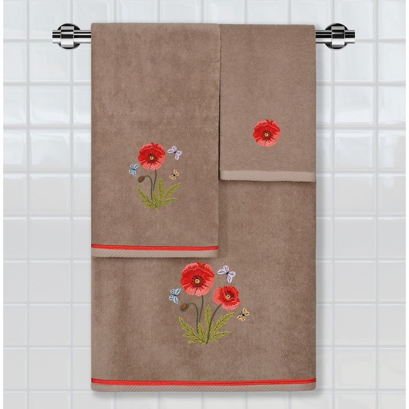 Authentic Hotel and Spa Turkish Cotton Polly 2 PC Fingertip Towel Set
