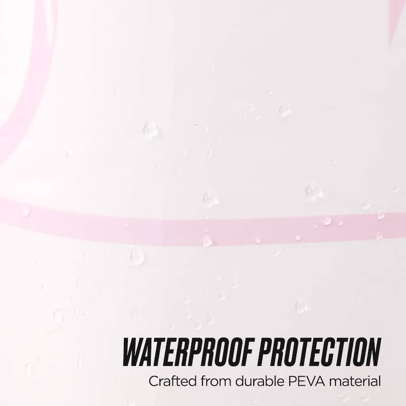 Juicy Couture 1-Piece PEVA Shower Curtain