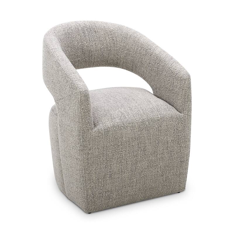 Aurelle Home Curved Back Modern Dining Chair