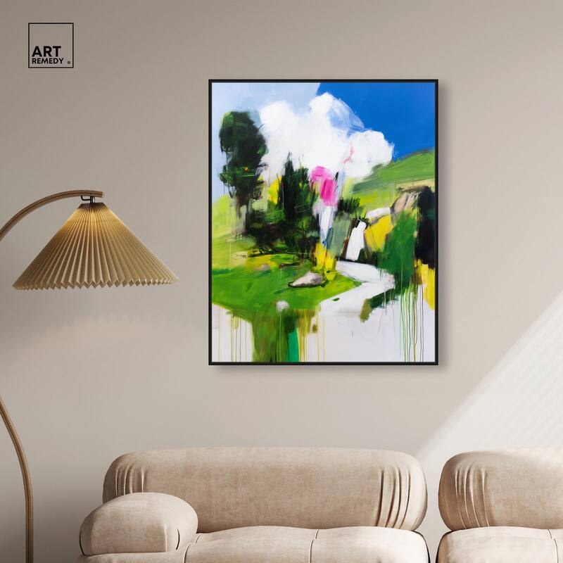 Swiss Fields Canvas by Art Remedy