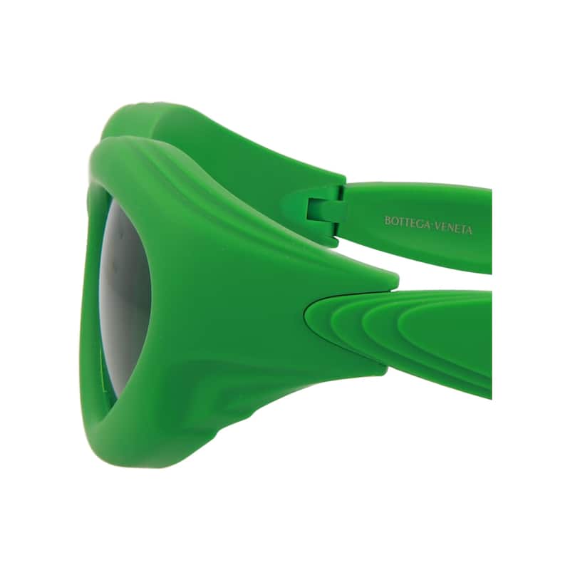 Bottega Veneta Round-Frame Injection Sunglasses
