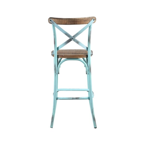 Acme zaire outlet antique bar chair