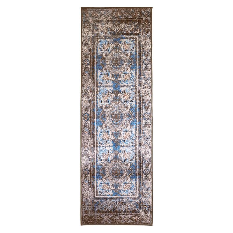 Superior Altamira Printed Non-Slip Indoor Area Rug