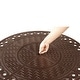 preview thumbnail 12 of 29, Round 34 in. x 34 in. Aluminum Propane Fire Pit Table with Glass Beads, Two Covers, Lid, 37,000 BTUs