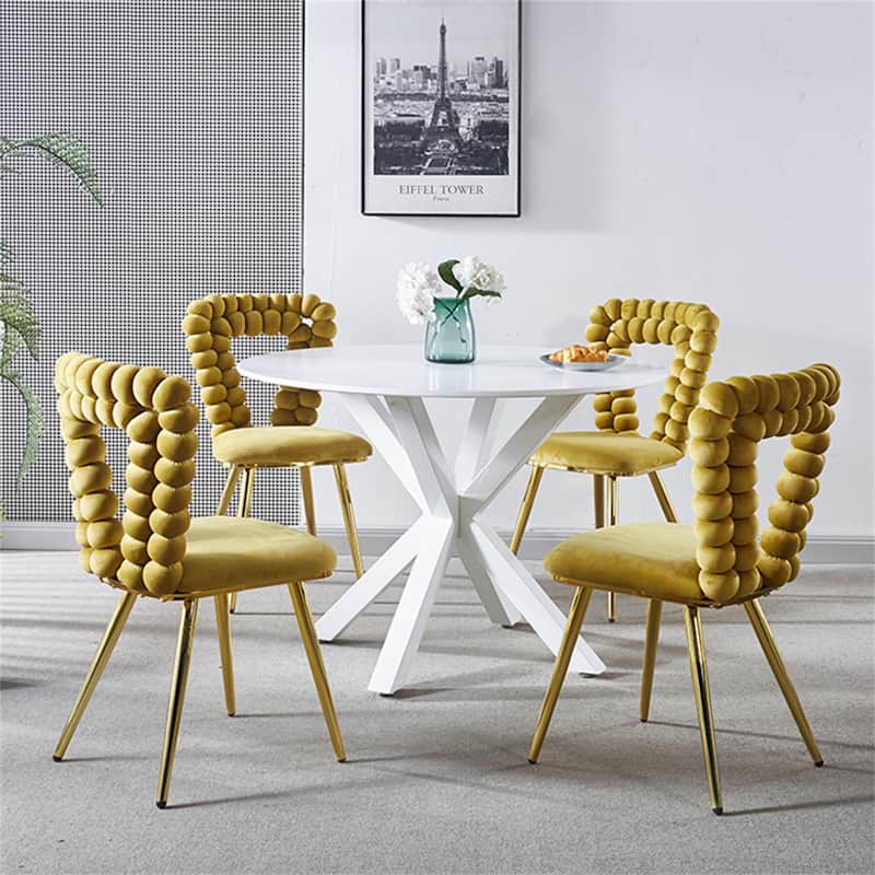 Modern Soft Accent Dining Chair (Set of 2)