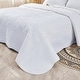 preview thumbnail 25 of 106, MarCielo 3 Piece Cotton Oversized Bedspread Quilt Set Tmonica