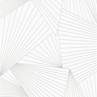 NextWall Ray Geo Peel and Stick Wallpaper