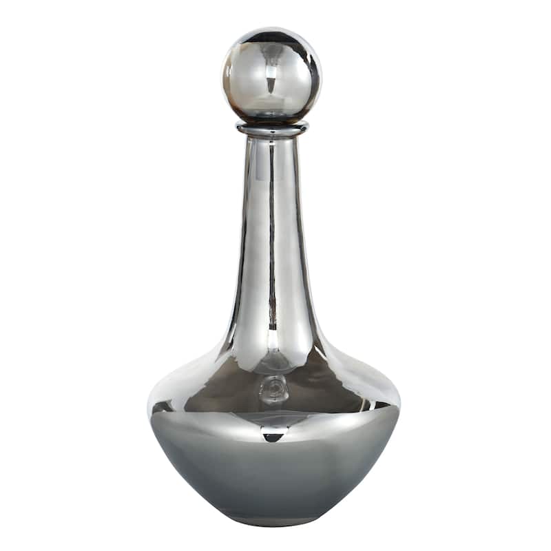 StyleCraft Austin Allen James - Pawn Plated Glass Vase