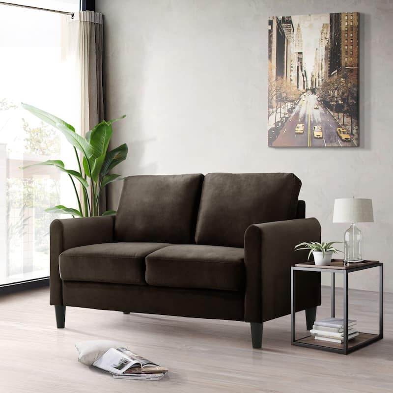 Clayfell Airell Velvet Arm Living Room Set