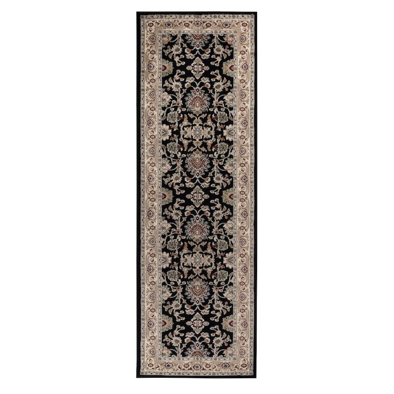 Hollywood Collection Floral Area Rug