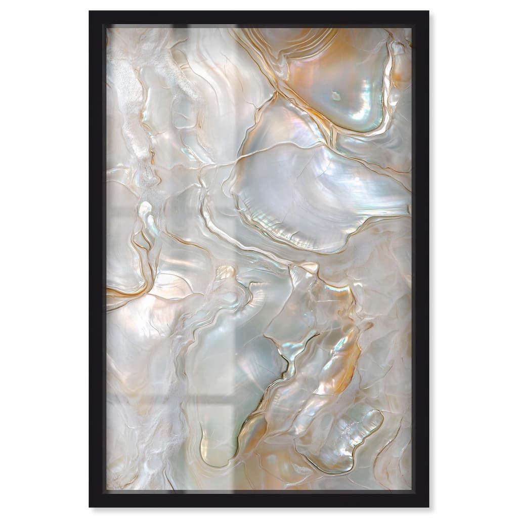 Fluid Preciousness IV Shadowbox by Art Remedy