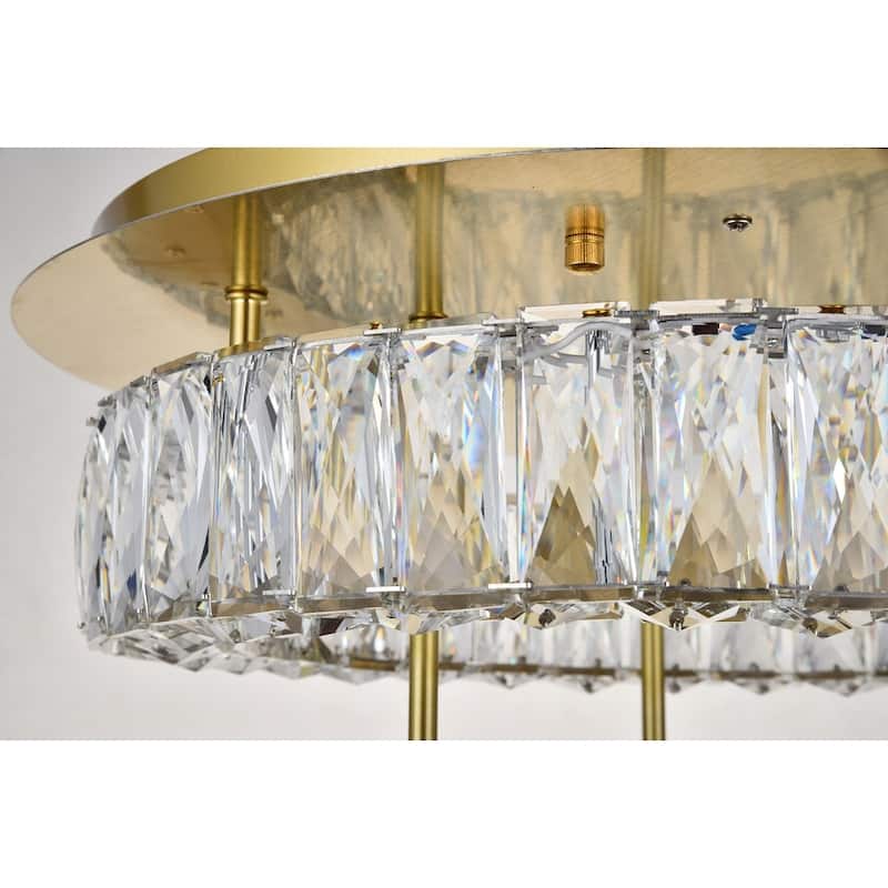 Gold LED Flush Mount