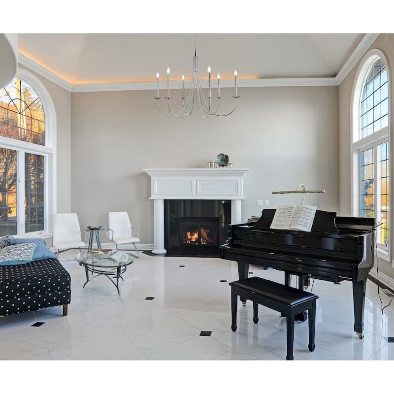 Indigo Home chandelier in Chrome