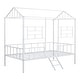 preview thumbnail 8 of 8, Furniture of America Julian Modern Twin Metal House-inspired Low Profile Loft Bed