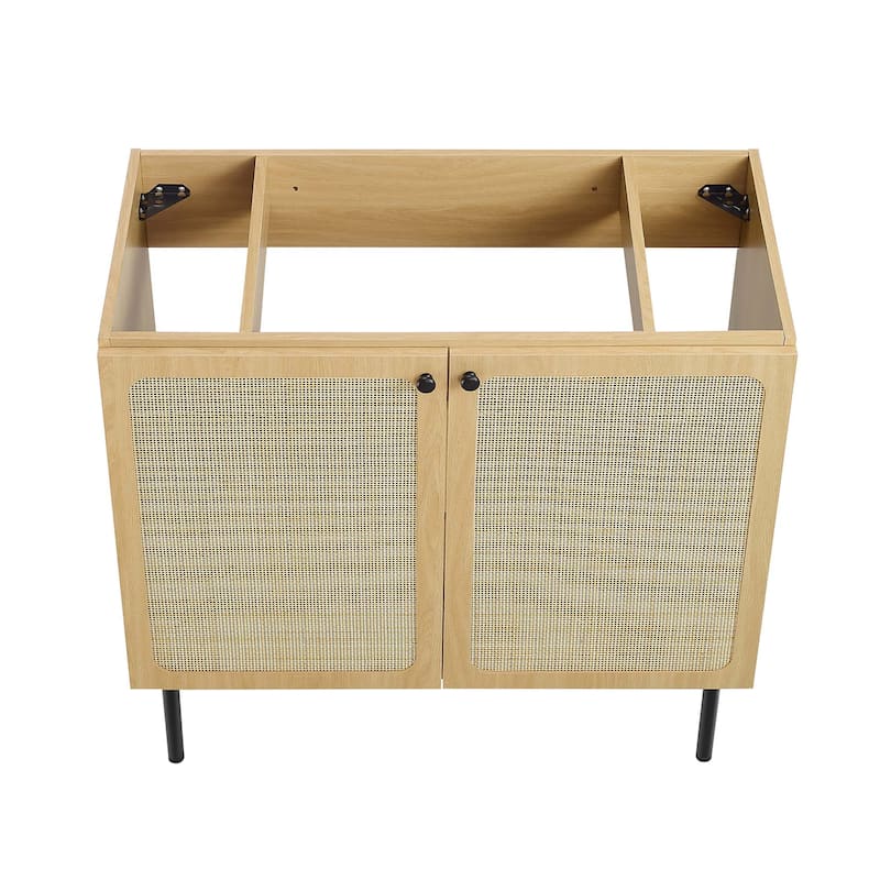 Chaucer Bathroom Vanity with Black Basin Included