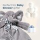 preview thumbnail 5 of 4, Bearington Baby Lil' Spout 15" Gray Elephant Snuggler