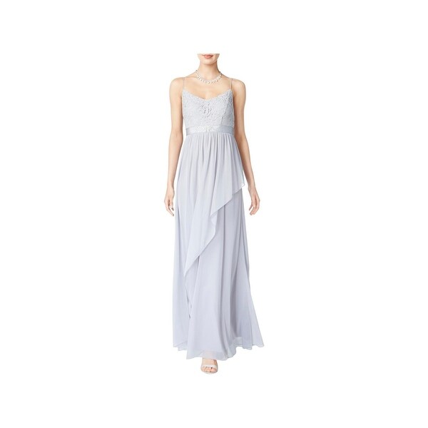 Adrianna Papell Womens Evening Dress Full-Length Embellished