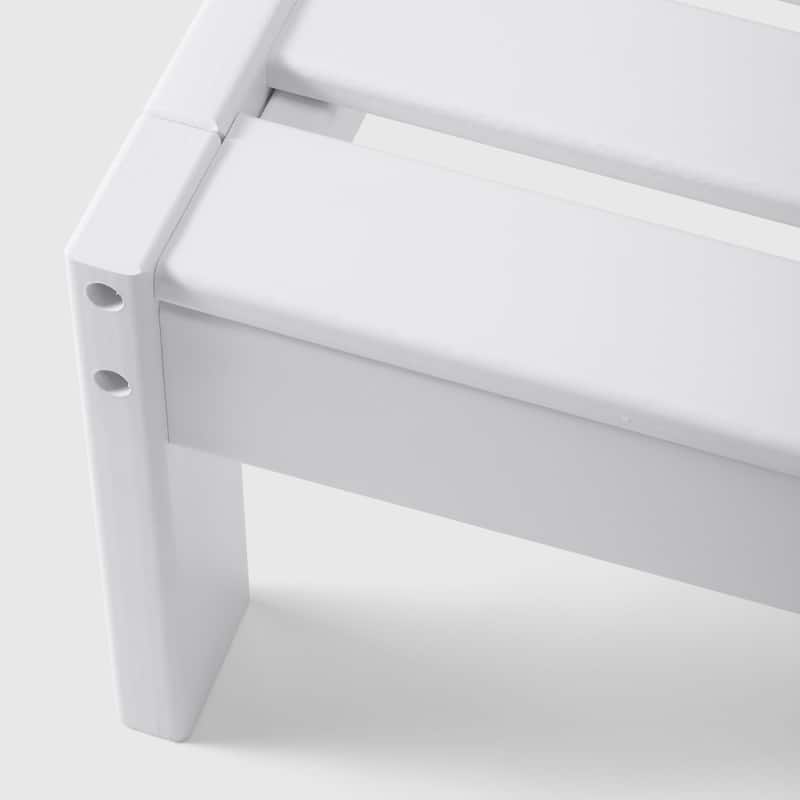Polytrends Birchwood All Weather HDPE Outdoor Patio Deep Seating Left Arm Facing Chair