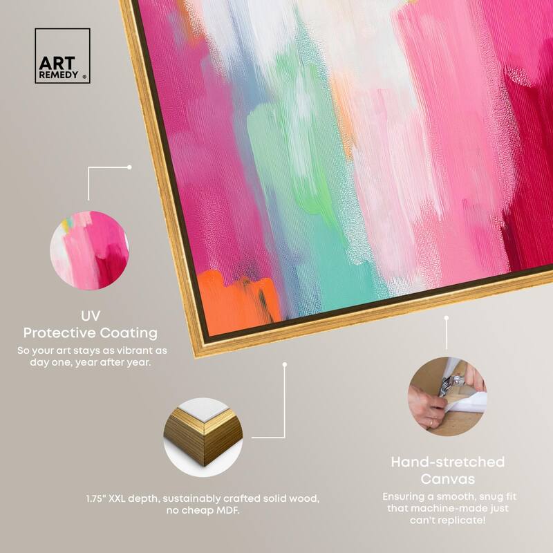 Playful Palette III Canvas Set of 2 by Art Remedy