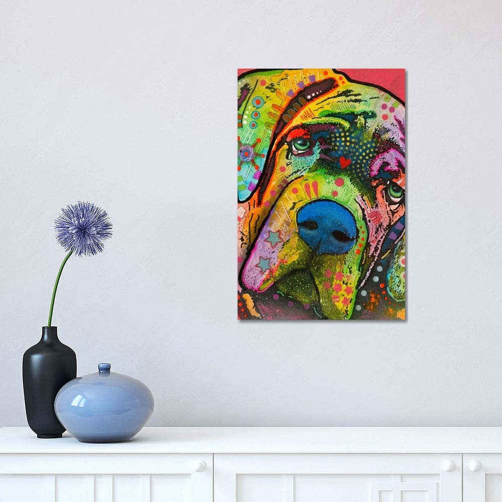 iCanvas "Mastiff" by Dean Russo Canvas Print