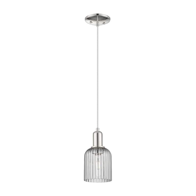 Innovations Lighting Downtown Urban - Bridal Veil - 1 Light 5" Cord Hung Mini Pendant