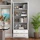 preview thumbnail 4 of 11, 70.1" Storage Cabinet Display Cabinet Kitchen Pantry Cabinet, Cupboard