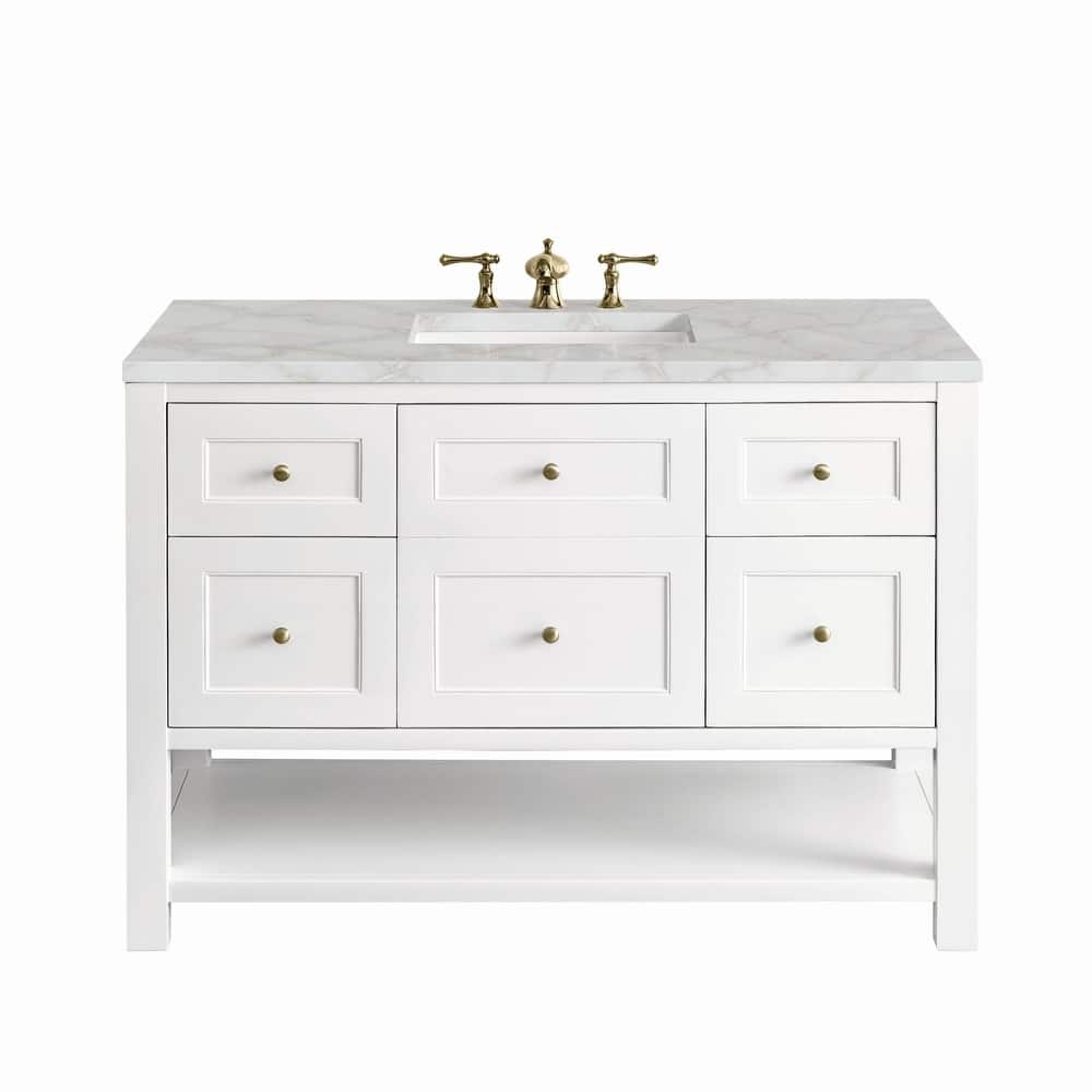 James Martin Vanities 330-V48-3VSL Breckenridge 48" Free Standing