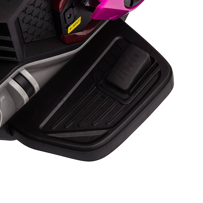 12V Kids' Ride-On Motorcycle with LED Lights, 3 Wheels, and Horn - Ages 3-8