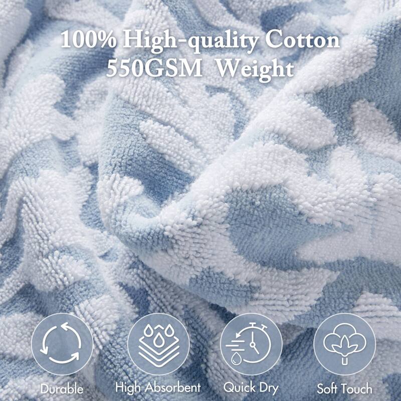 Madison Park Skyler 6 Piece Towel Set