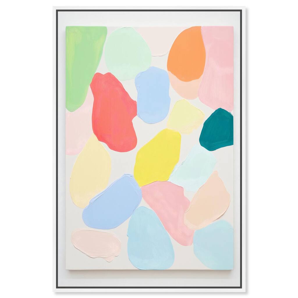 Sorbet Smudges II Canvas by Art Remedy