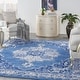 preview thumbnail 19 of 61, Nourison Whimsicle Modern Persian Floral Medallion Area Rug 8' 4" x 11' 6" - Navy - Runner/Rectangle