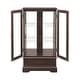 preview thumbnail 56 of 73, GDFStudio - Traditional Storage Lighted Curio Display Cabinet with Glass Doors and Drawer