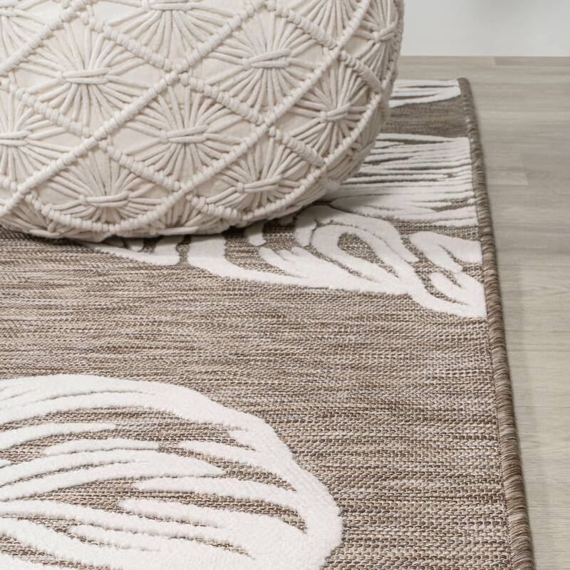 JONATHAN Y Montego Abstract Swirl Area Rug
