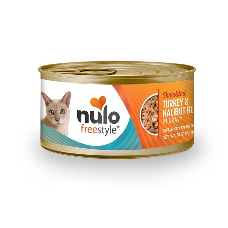 Shop Nulo Freestyle Shredded Turkey Halibut Recipe Canned Cat