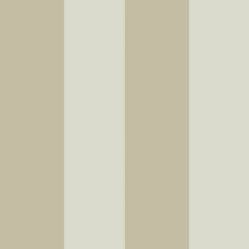 Galerie Wallcoverings Ornamenta Collection Wide Stripe Matte Finish Vinyl on Non-woven Wallpaper Roll - 33-feet long x 21-inches wide - Gold