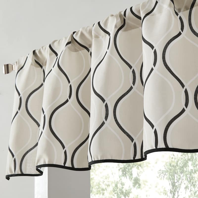 Curtainworks Morocco Swag, Valance, and Tier Pair Curtain Collection
