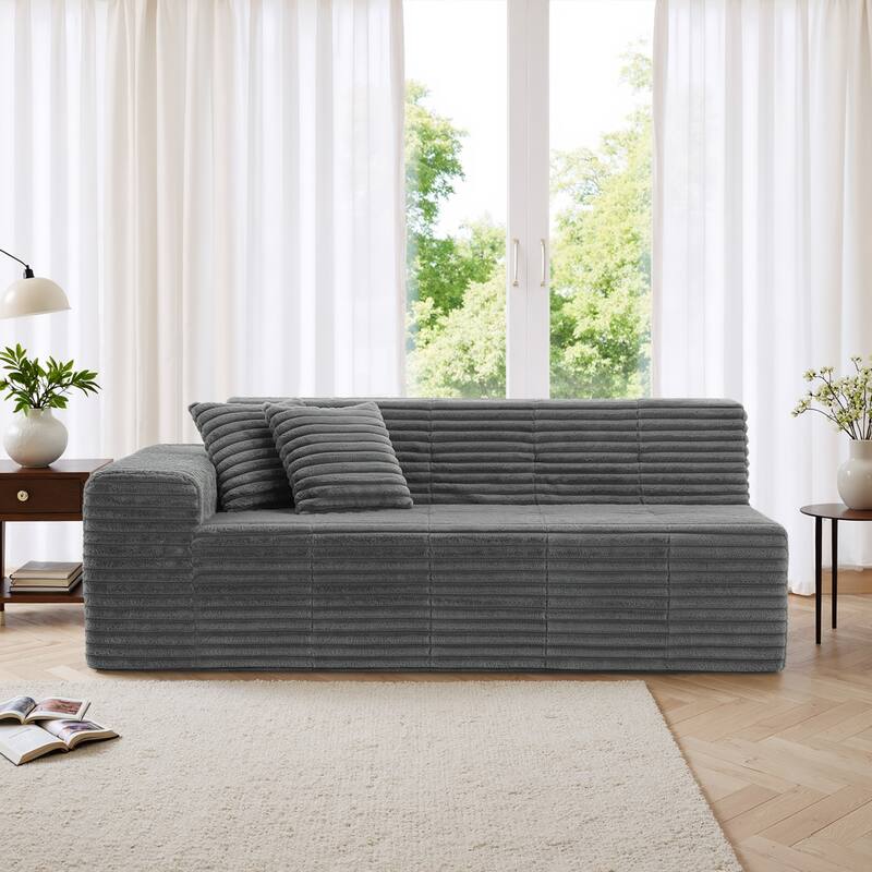 Modern Oversized plush Sofa Bed