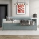 preview thumbnail 8 of 16, CraftPorch Contemporary Velvet Upholstered Daybed with Trundle