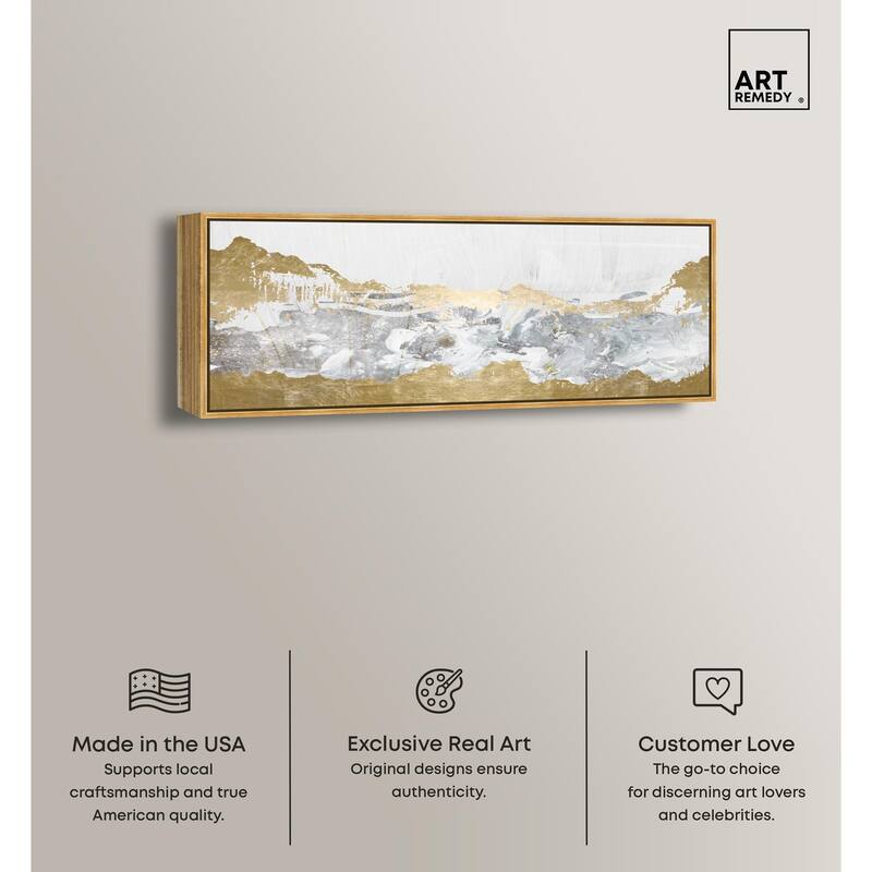 Inspired Morning Panoramic Canvas by Art Remedy