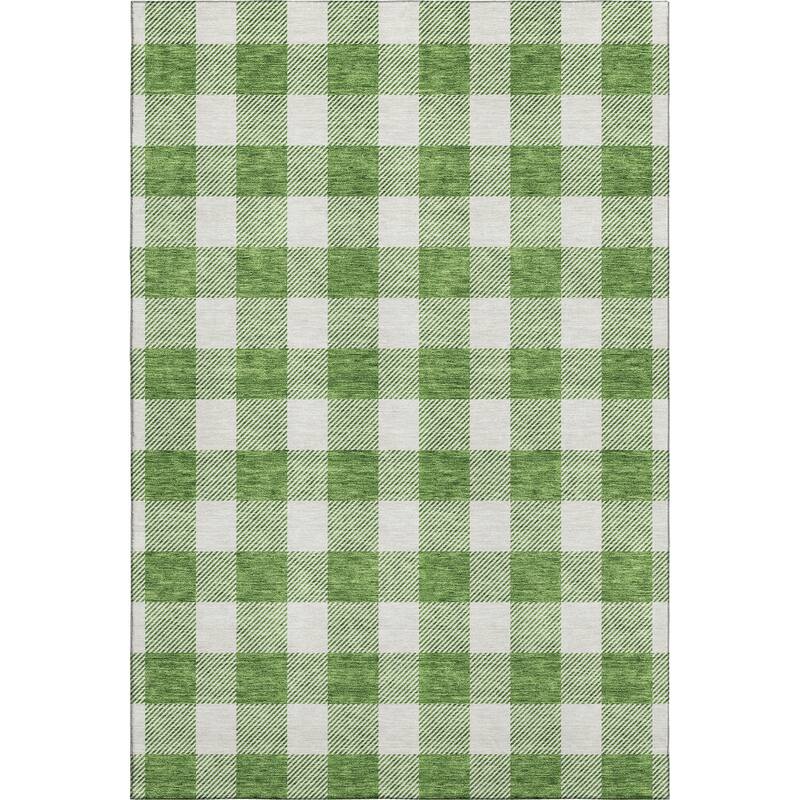 Premium Washable Super Soft Plaid Mayfield Rug