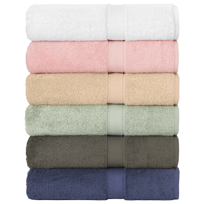 Authentic Hotel and Spa Turkish Cotton Bath Towels (Set of 2)