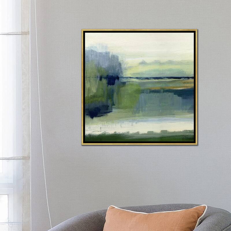 iCanvas "Glistening Meadow Detail I" by Susan Jill Framed Canvas Print