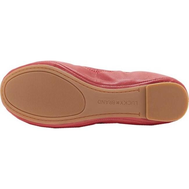 lucky brand red flats