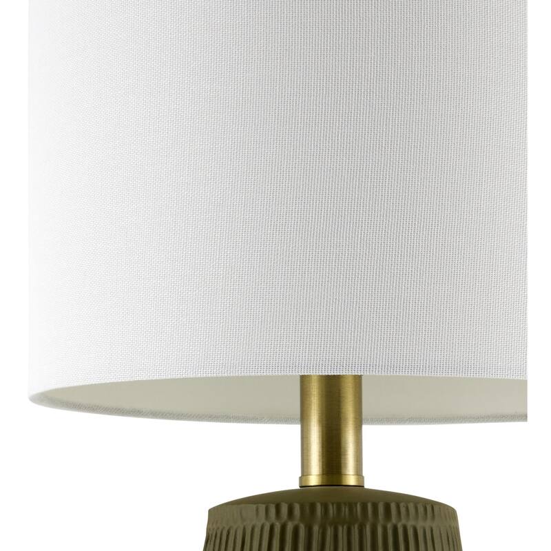 Livabliss Leipzig Rustic Accent Table Lamp - 20"H x 10"W x 10"D