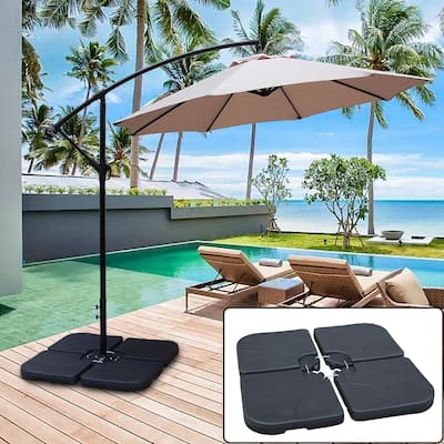 Maypex 130LBS Water Fill Offset Cantilever Umbrella Base
