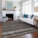 preview thumbnail 25 of 47, Premium Washable Super Soft Abstract Ombre Stripes Mayfield Rug Brown - 10' x 14' - Rectangle