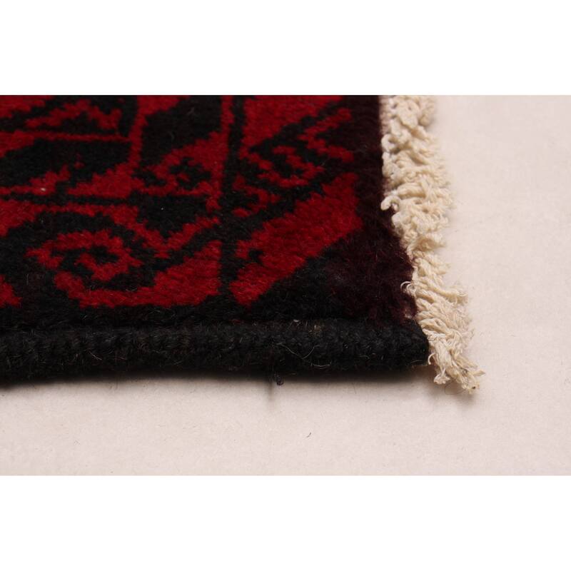 ECARPETGALLERY Hand-knotted Royal Baluch Tan Wool Rug - 3'3 x 5'7