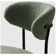 preview thumbnail 48 of 48, Bayville Mid-Century Curved Back Fabric Upholstered Metal Dining Chair (Set of 6)